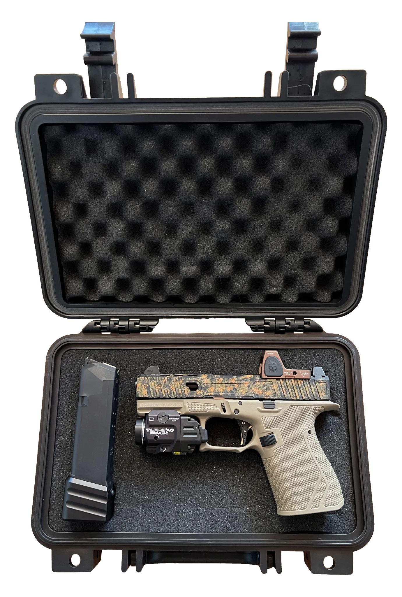 Precise Arms PA19x9mm Splatter Camo Custom - Image 5