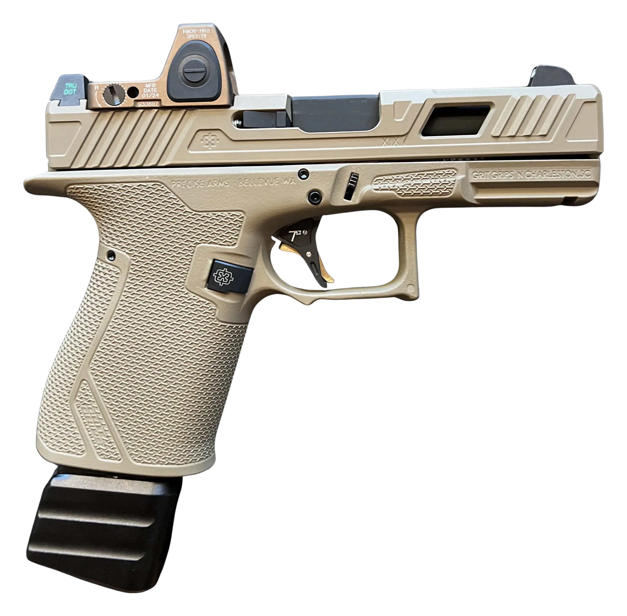 Pa19x9mm pistol desert storm