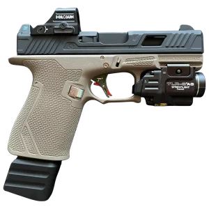 Precise Arms PA19x9mm Black and Tan Custom built by Precise Arms