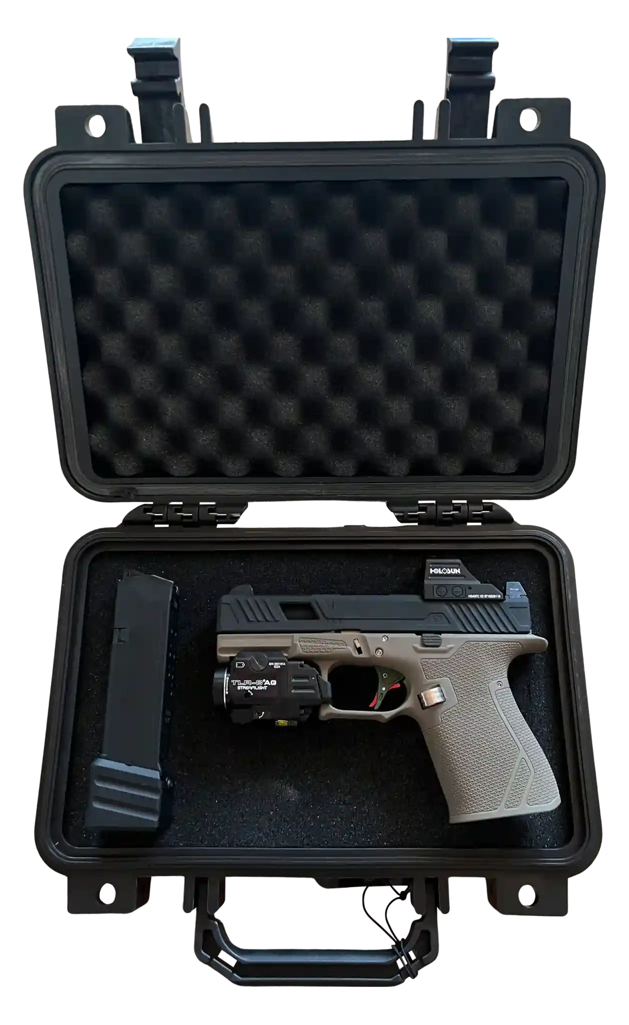 Precise Arms PA19x9mm Black and Tan Custom built by Precise Arms