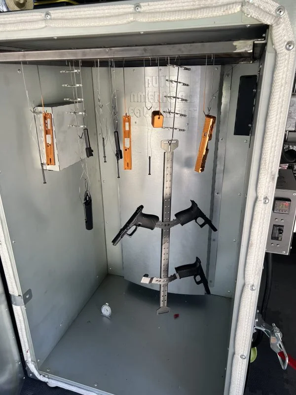 Firearms cerakote service and its equipment in Washington USA